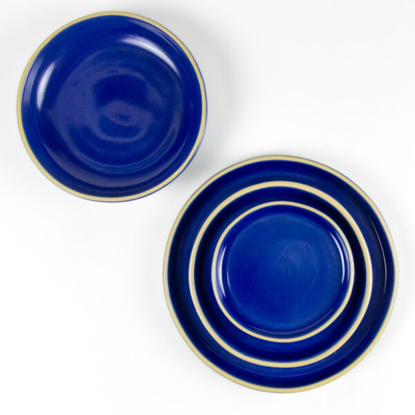 Brookline Dinnerware Sets for Four — American Blue