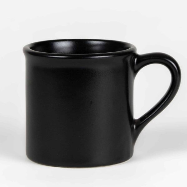 Brookline 16 oz Camp Mug — Matte Black Charcoal