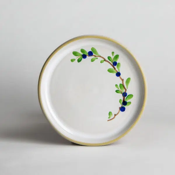 Brookline Dessert Plates — Blueberry