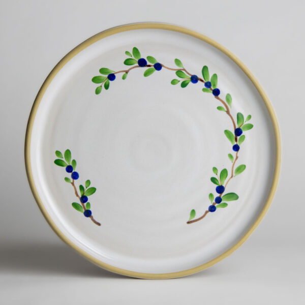 Brookline Dinner Plates — Blueberry