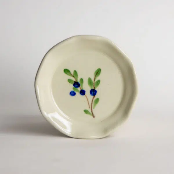 Oil Dipping Dishes/Coasters — Blueberry