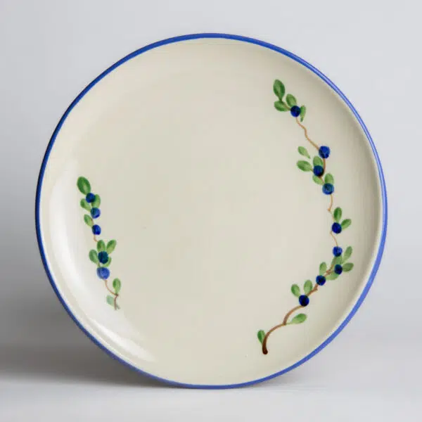 Coupe Dinner Plates — Blueberry