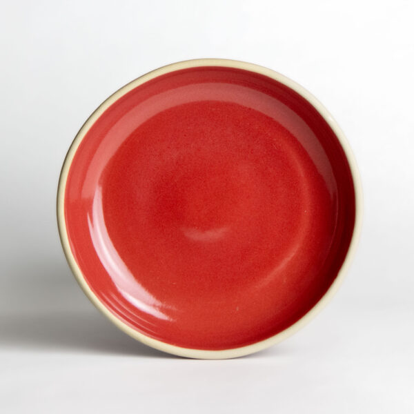 Brookline Shallow Bowls — Cherry