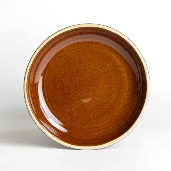 Brookline Shallow Bowls — Copper Clay
