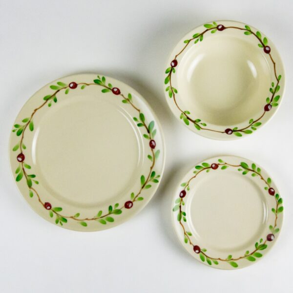 Classic Dinnerware Sets for Four — Cranberry