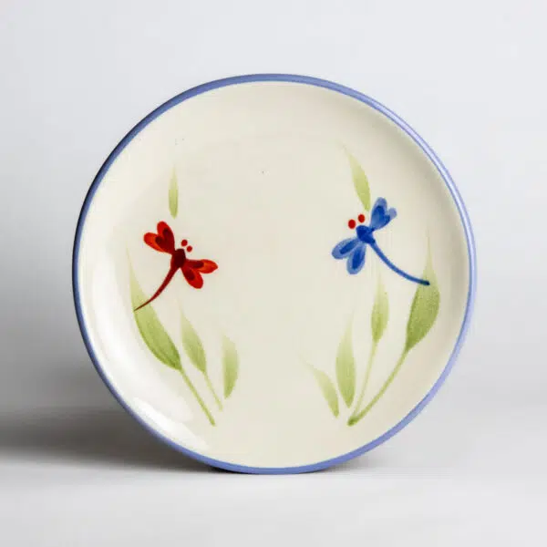 Coupe Salad Plates — Dragonfly