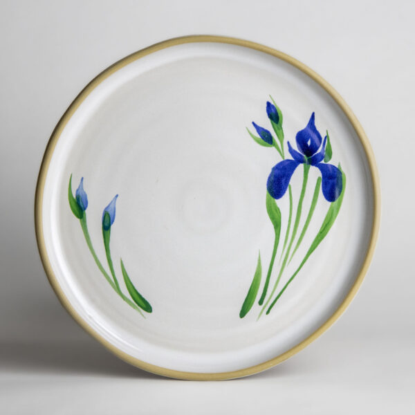 Brookline Dinner Plates — Field of Iris