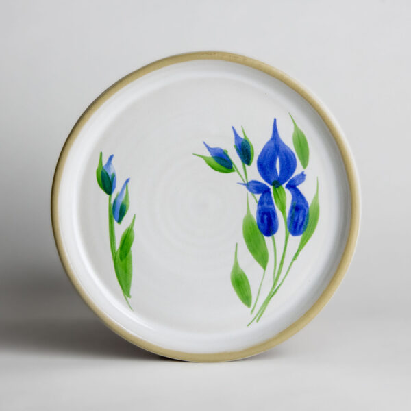 Brookline Salad Plates — Field of Iris