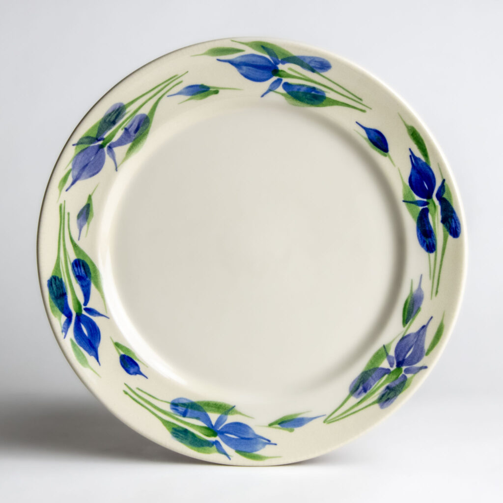 Field of Iris Classic Dinner Plate