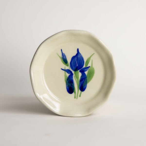 Oil Dipping Dishes/Coasters — Field of Iris