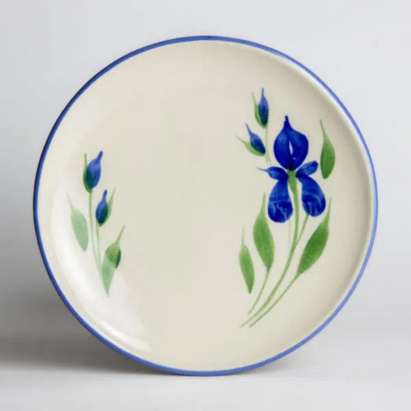 Coupe Dinner Plates — Field of Iris