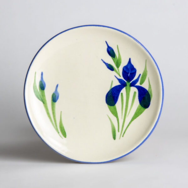 Coupe Salad Plates — Field of Iris