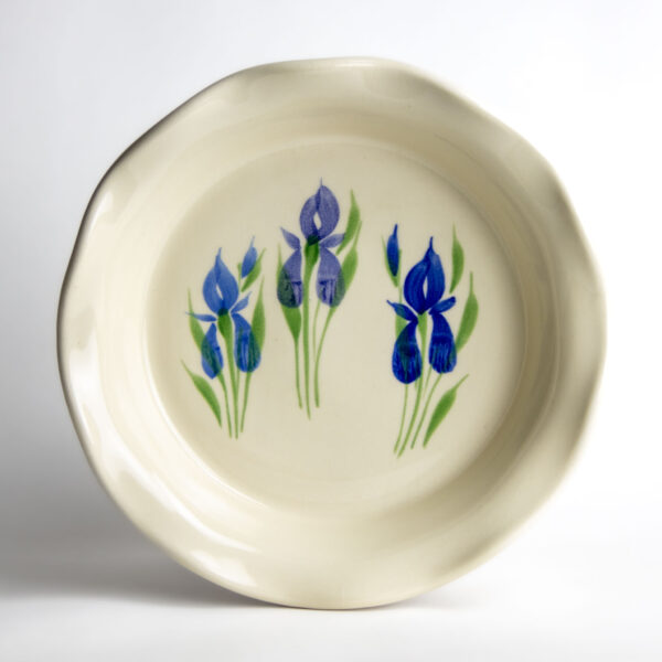 Frilly Pie Plates — Field of Iris