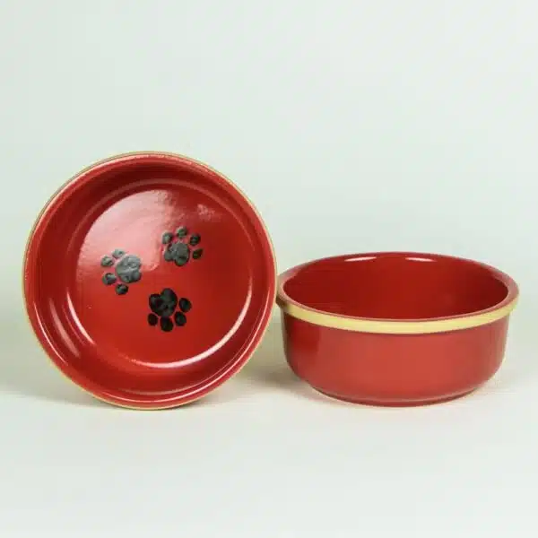 Large Dog Bowl Sets — Cherry
