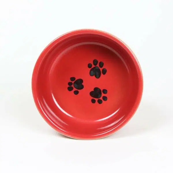 Large Classic Dog Bowls — Cherry