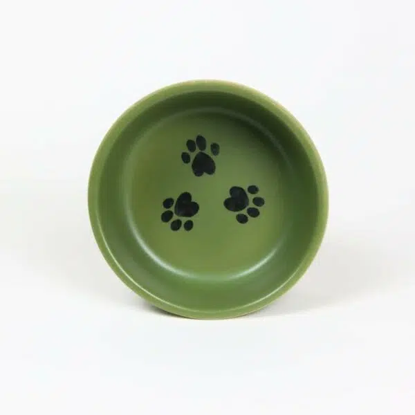 Large Classic Dog Bowls — Moss