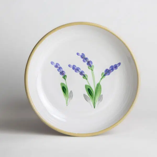 Brookline Shallow Bowls — Lavender