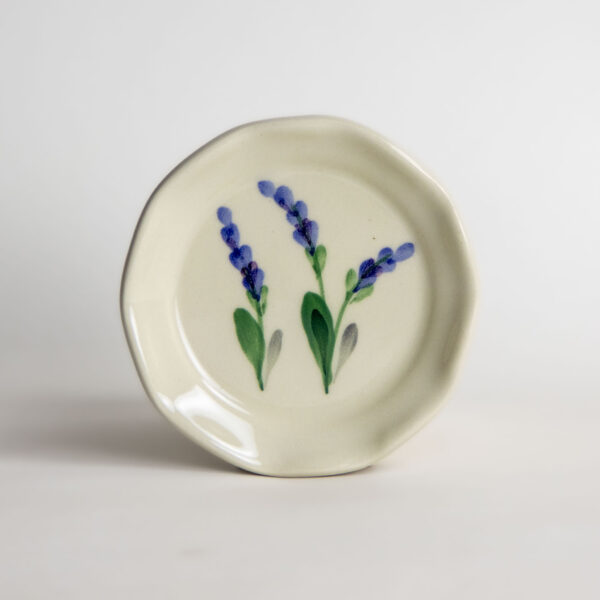 Oil Dipping Dishes/Coasters — Lavender