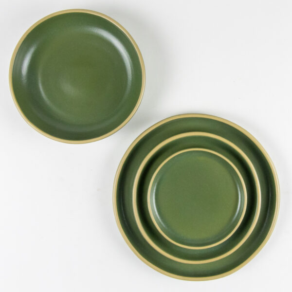 Brookline Dinnerware Sets for Four — Moss