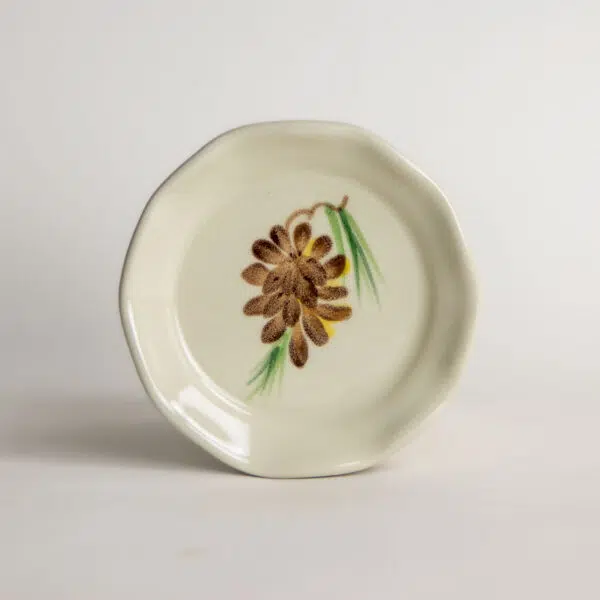 Oil Dipping Dishes/Coasters — Pinecone
