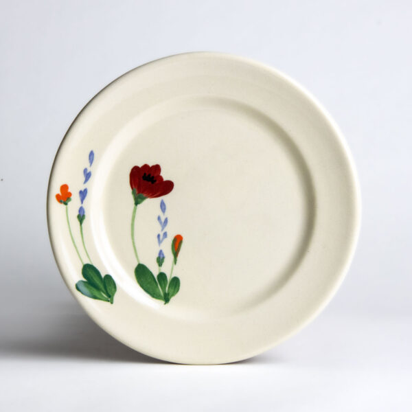 Classic Salad Plates — Red Poppy
