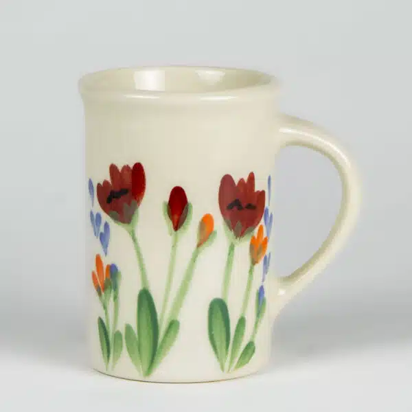 Teacups — Red Poppy