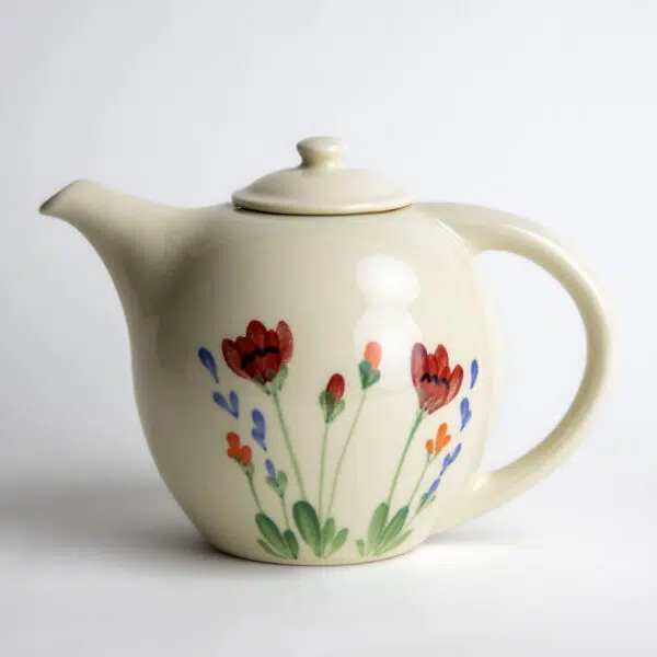 Teapots — Red Poppy
