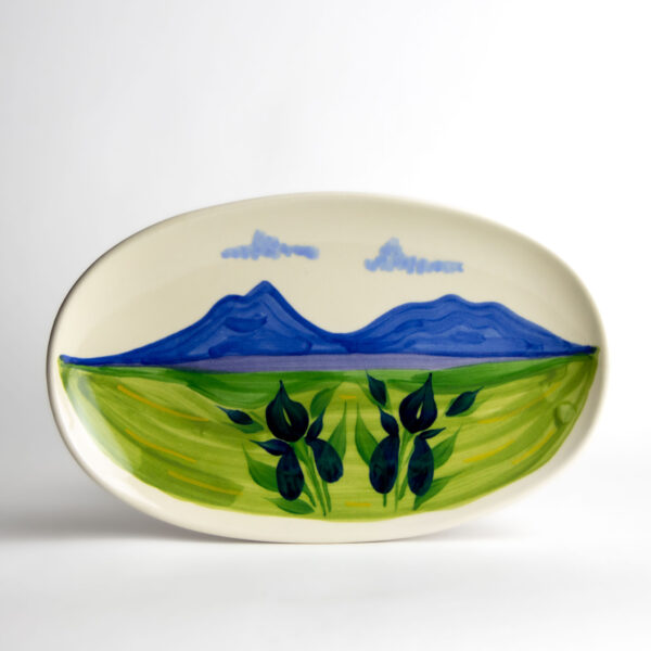 Oval Platters — Summer Peaks