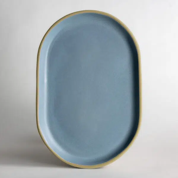 Medium Brookline Oval Tray — Greystone