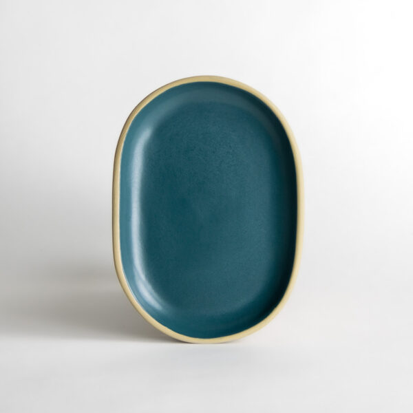 Small Brookline Oval Tray — Baltic