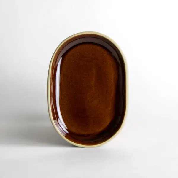Small Brookline Oval Tray — Copper Clay