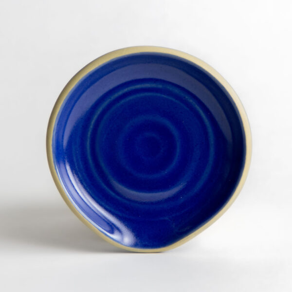 Stoneware Spoon Rest — American Blue