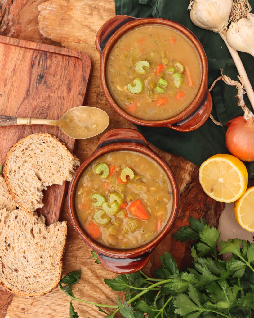 Shortbread and Tea Fall 2 Split Pea Soup 2