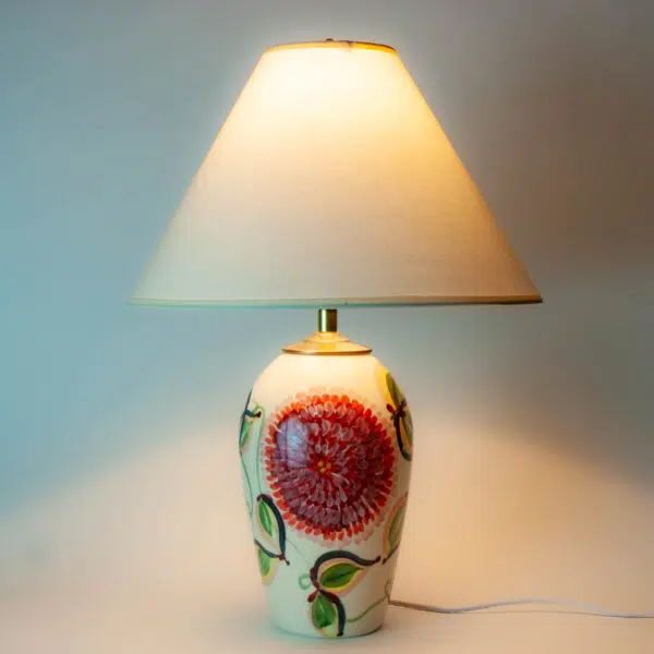 Table Lamps — Limited Edition Floral Dahlia